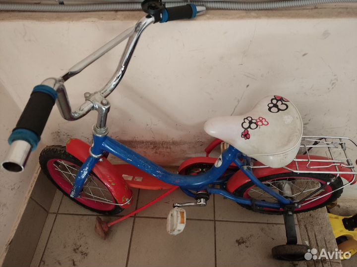 Велосипед детский на 3-5лет