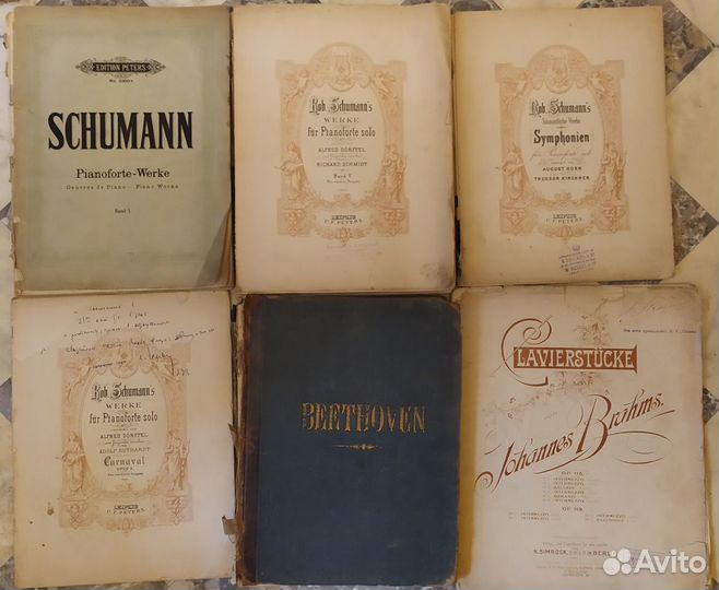 Старые ноты, клавиры,партитура.(Часть десятая)