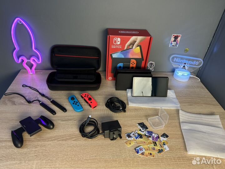 Nintendo switch oled идеал прошитая, чип