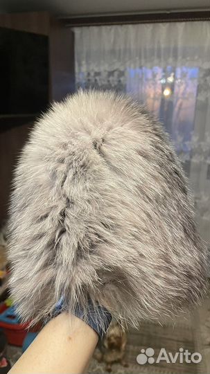 Шапка песцовая женская