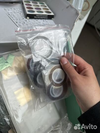 Большой бокс материалов для маникюра