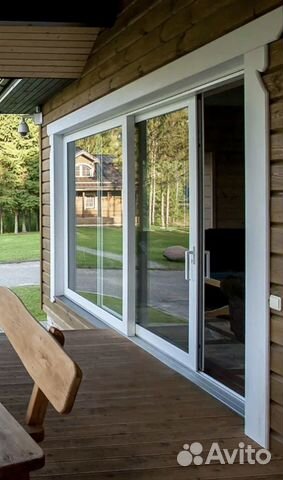 Окно пластиковое раздвижное