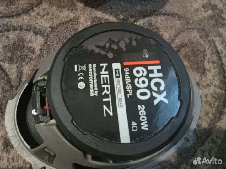 Динамики hertz 260v