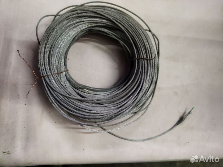 Кабель в медной оплетке