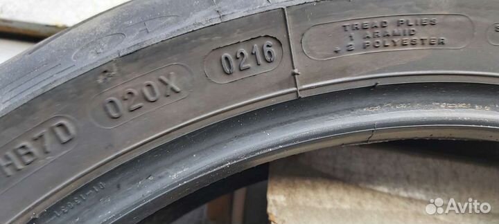 Мото шина Michelin 180/55 zr17