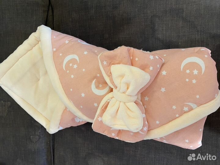 Конверт на выписку для девочки зима