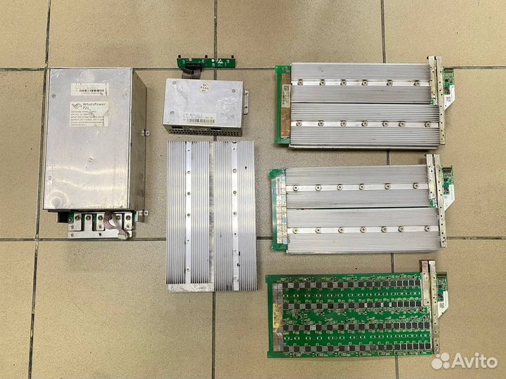 Запчасти для Whatsminer M21S с рабочей машинки