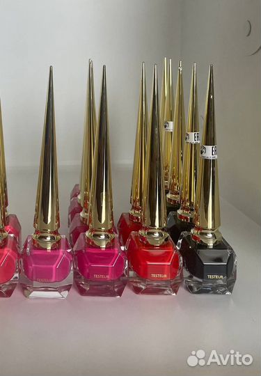 Лак для ногтей christian louboutin edgy popi 006