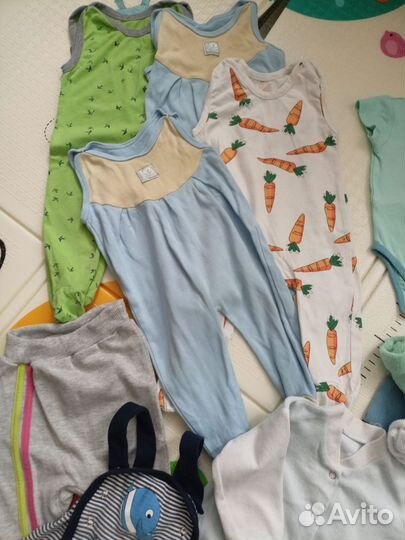 Пакет вещей на малыша 68