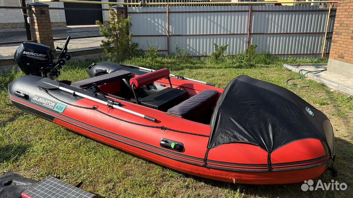 Гладиатор 420 и Mercury 20