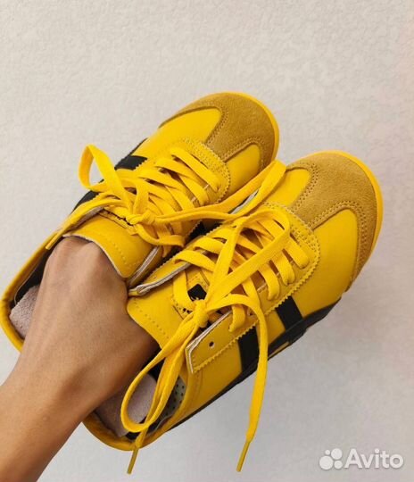 Onitsuka tiger yellow оригинал