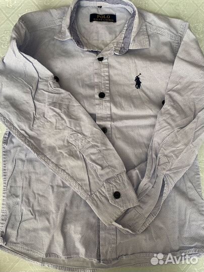 Поло, рубашки на 6-7 лет zara h&m