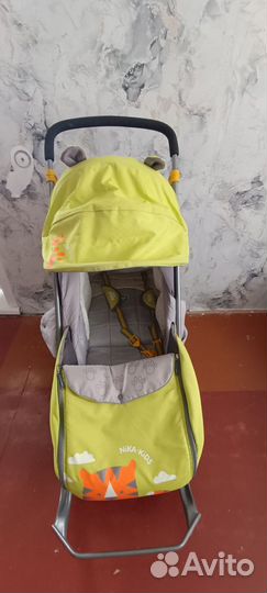 Коляска санки