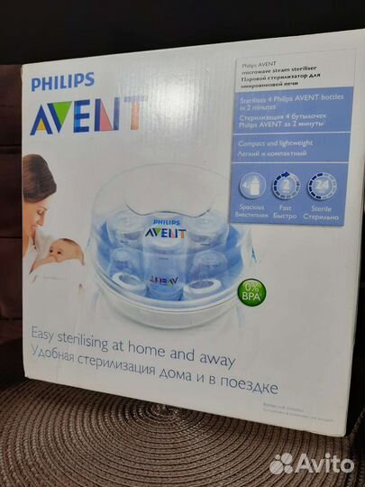Стерилизатор philips avent для свч