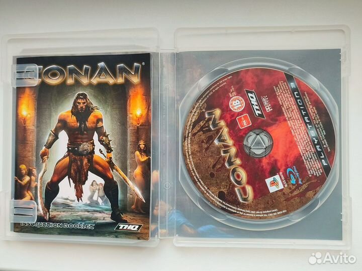 Диск для ps 3 conan