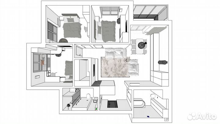 Планировочное решение