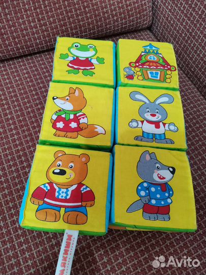 Кубики мякиши (русские народные сказки)