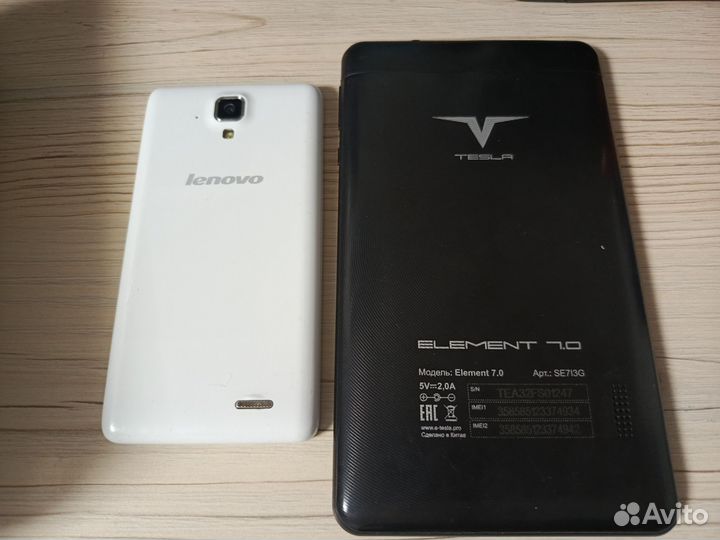 Телефон и планшет