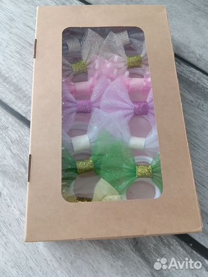 Бантики ручной работы набор 