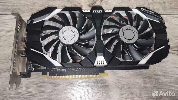 Видеокарта gtx 1060 6gb msi