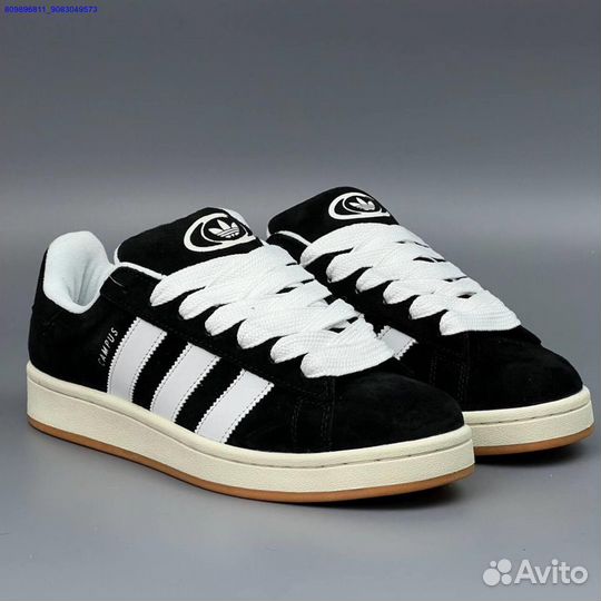 Кроссовки Adidas Campus 00 Black (Арт.11807)