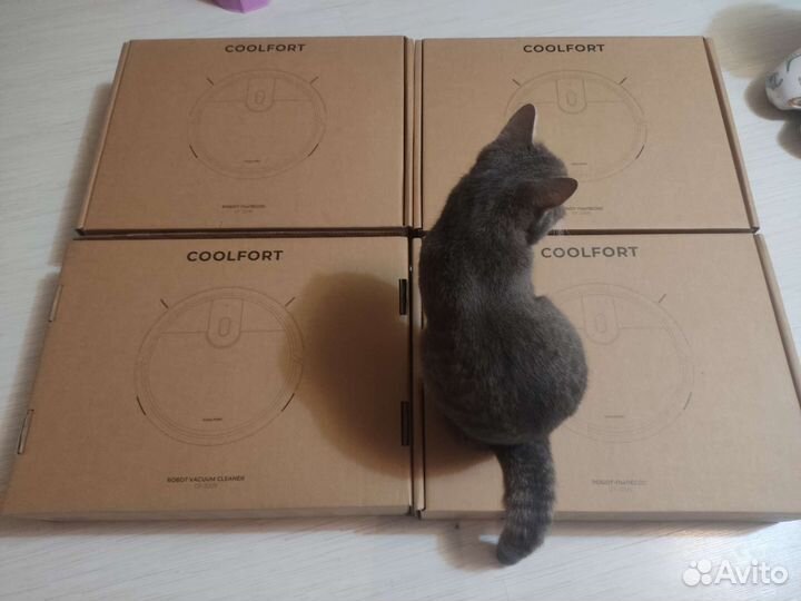 Робот-пылесос coolfort cf-3205
