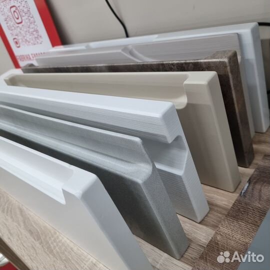 Мебельные фасады с интегрированной ручкой