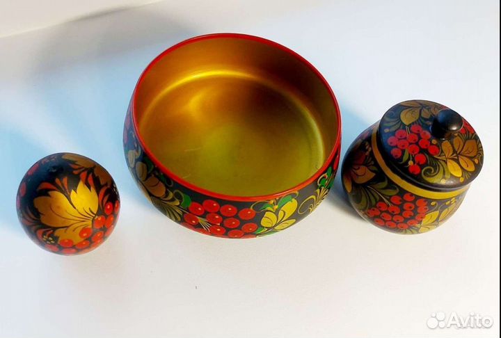 Посуда, хохлома