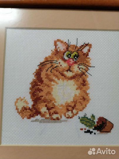 Картина вышитая крестом