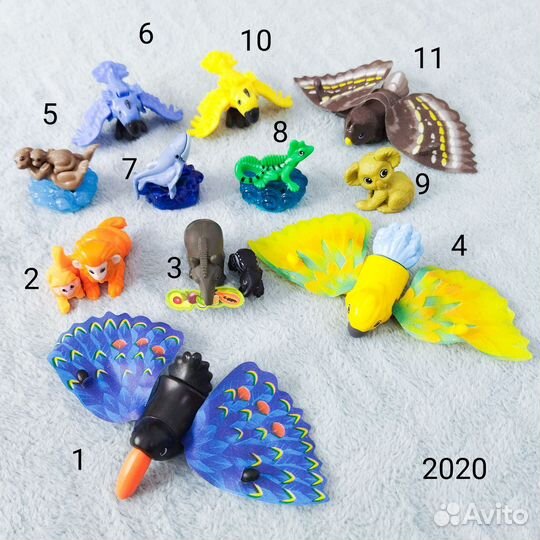 Игрушки Киндер натунс 2020 2021 2022 2024