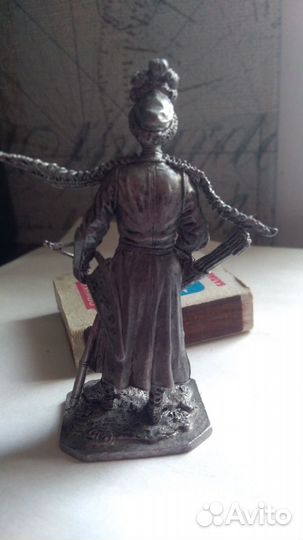 Оловянная миниатюра. Польский кавалерист