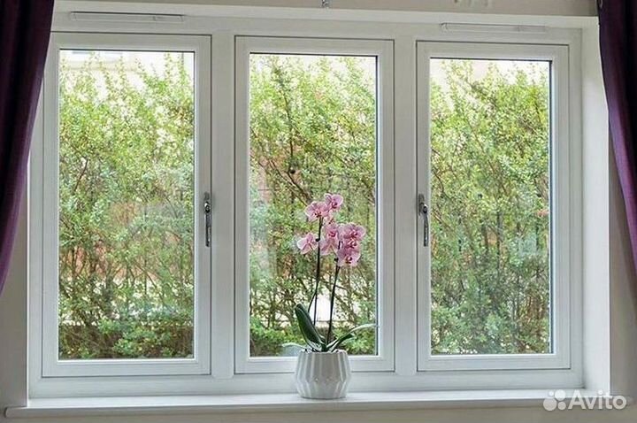 Пластиковые окна и двери под ключ