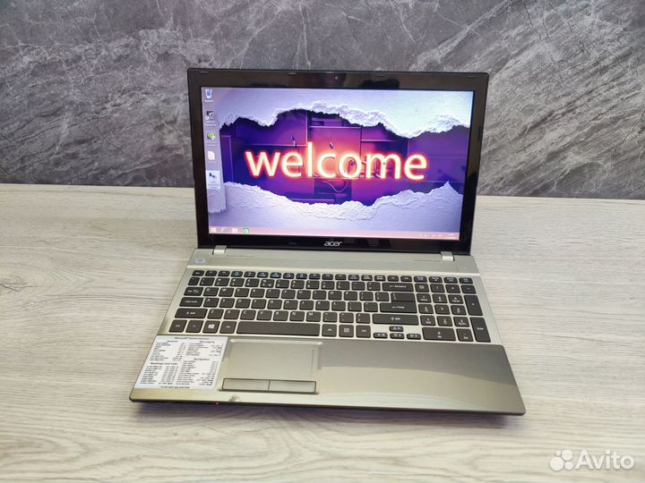 Acer Aspire V3 / Intel core i5 / 750 Гигабайт