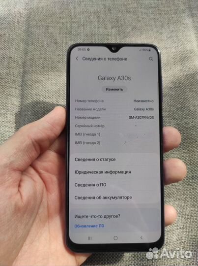 Samsung Galaxy A30s, 4/64 ГБ