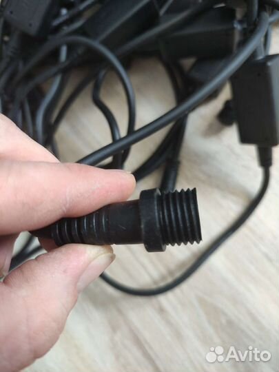 Провод для уличных гирлянд