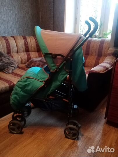Прогулочная коляска трость бу