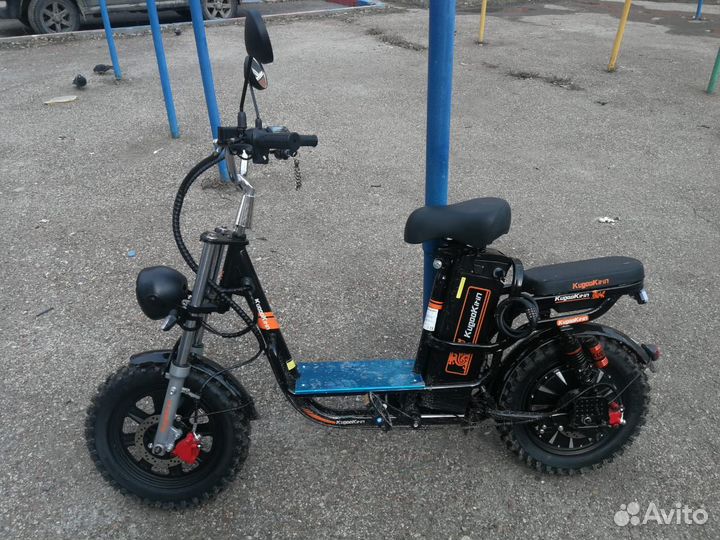 Электровелосипед монстр бу kugoo v 3 pro