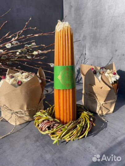 Конусные свечи для домашней молитвы