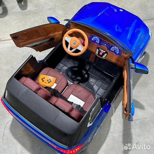 Двухместный Детский Электромобиль бмв лицензия