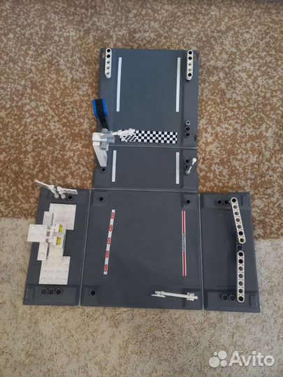 Lego racers гоночная трасса с машинами