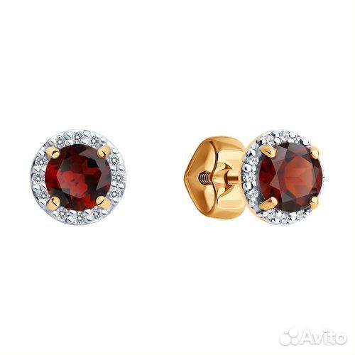 Серьги sokolov из золота, 72-00445