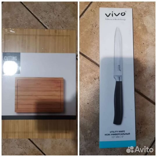 Доска разделочная и ножи Villeroy and Boch