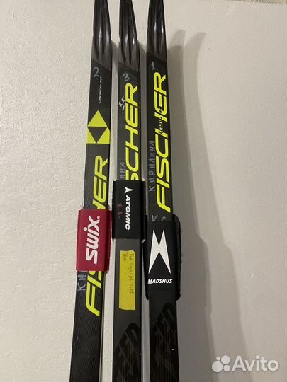 Беговые лыжи классические fisher