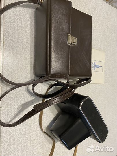 Фотоаппарат Zenit-E + Фотовспышка Чайка