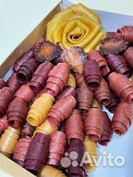 Пастила, апельсиновые дольки в шоколаде, чурчхела