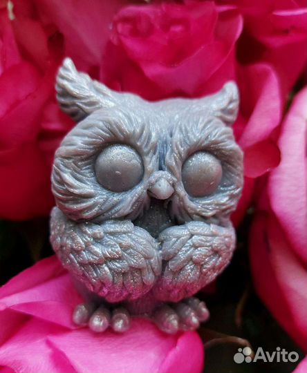 Мыло ручной работы - совёнок