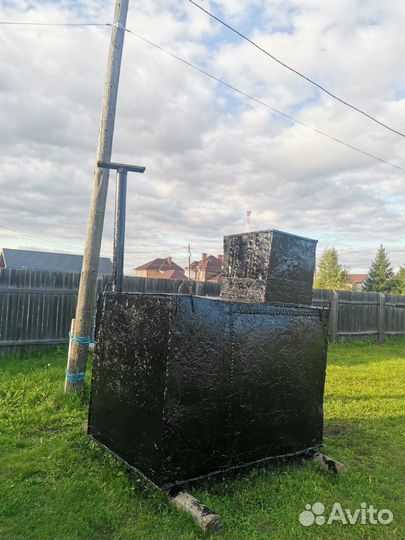 Емкость металлическая, Погреб