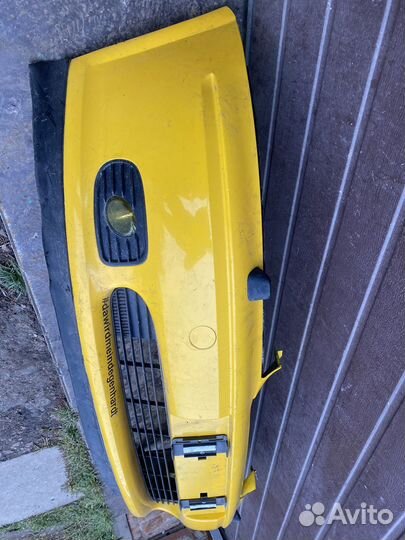Передний бампер на Opel Vectra B рестайлинг