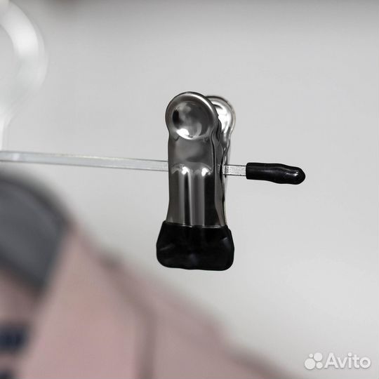Вешалки с зажимами для брюк и юбок 80 шт