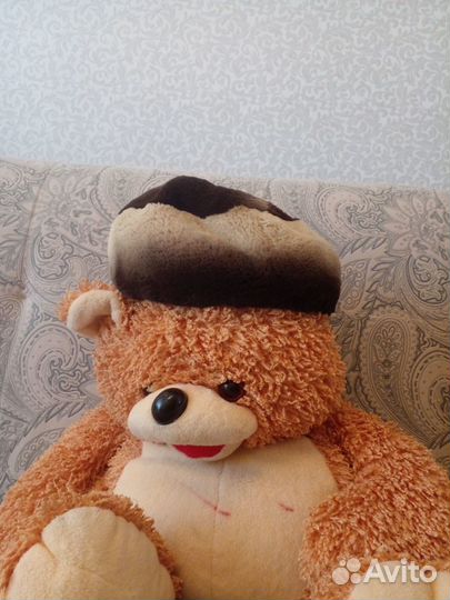 Меховой берет зимний